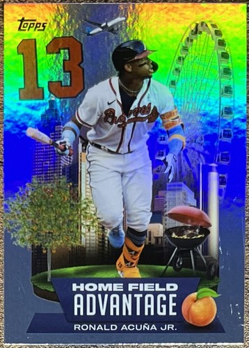 2022 Topps Ronald Acuna Jr. Home Field Advantage Case Hit #HA-2 Braves - Bild 1 von 2