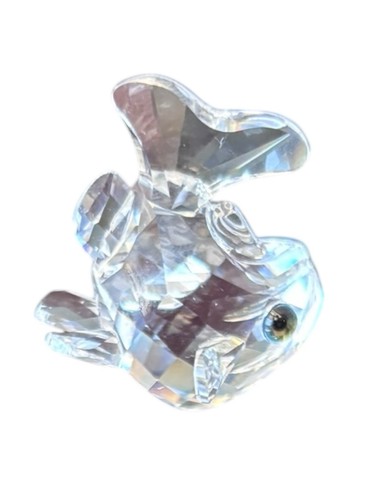 Swarovski Yellow-Eyed Fish Figurine 211743 w/ Box A 7644 NR 000 003 - Picture 3 of 9