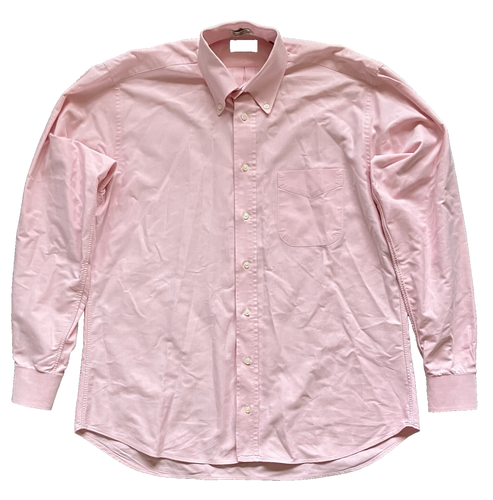 Gitman Bros Shirt Mens 15.5-35 Button Up Cambridge Oxford Made In USA Quality - Picture 1 of 13