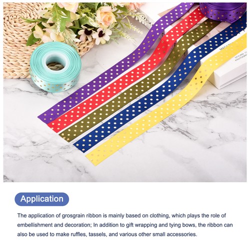Ripsband 10 Yards 1-1/2 Zoll tiefblau Band Schleife Dekoration zum Basteln - Bild 4 von 6