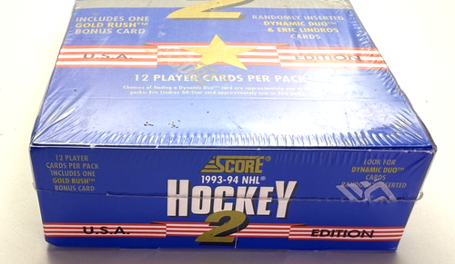 Score - 1993-94 NHL Hockey 2 - USA Edition Player Cards - Sealed - Picture 2 of 2