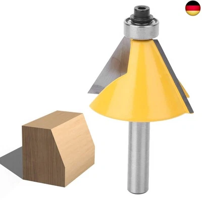 BESUCHE DEN GAROSA-STORE Garosa Router Bit, 1 Stück, 8 mm Schaft, Fasen-Kanten-Fräser, 30° für Holz