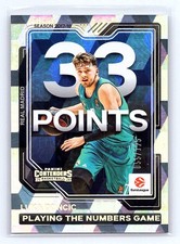 Luka Doncic 2025-26 Contenders EuroLeague #1 Playing the Numbers Game #/199