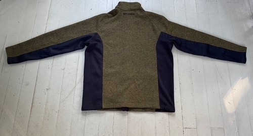 SPYDER Full-Zip Jacke Sweatshirt Herren Gr. L olivgrün/schwarz Seitentaschen Winter - Bild 8 von 11