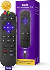 Voice Remote Pro (2Nd Ed.) | Rechargeable TV Remote Control with Hands-Free