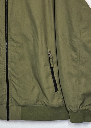 Mens Duluth Lightweight Grab Jacket 2XL Green Nylon Shell Zip Pockets Barn Chore - Picture 2 of 7