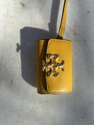 Tory Burch Eleanor case for AirPods in the color Golden Crest | eBay