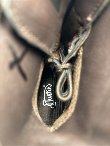 Justin Men's Drywall Work Boots Brown Size 11.5D - Picture 5 of 8