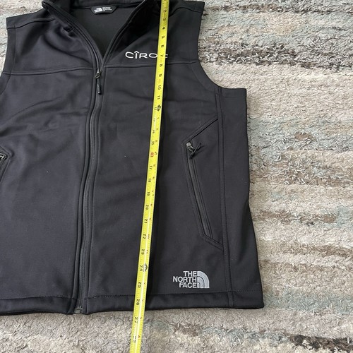 The North Face Softshell Weste Herren Large schwarz Full Zip Reißverschlusstaschen - Ciroc - Bild 7 von 8