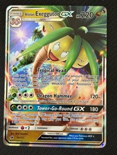 Alolan Exeggutor GX 74/111 Sm-Crimson Invasion Holo- Pokemon TCG
