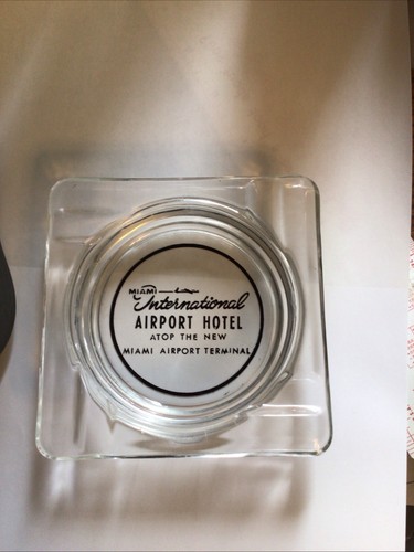 ACL ADVERTISING ASHTRAY MIAMI INTERNATIONAL AIRPORT FLORIDA CHEAP. - Bild 2 von 2