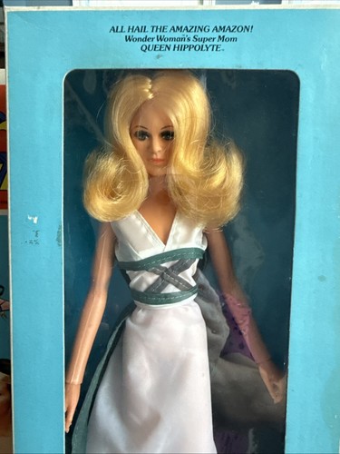 Rare Vintage 1976 Mego Wonder Woman "Queen Hippolyte" Figure Open Box Lose Foot - Picture 6 of 8