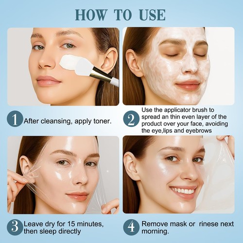 ISTON Collagen Night Wrapping Mask for Glass Skin - Elasticity& Hydration Boo... - Picture 8 of 9
