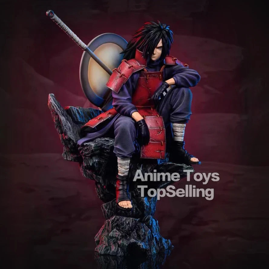 BANDAI Naruto Uchiha Madara 30 cm Anime Figur PVC Statue Sammler Modell Spielzeug