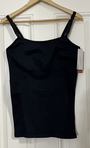 Neu Isabel Maternity Damen schwarz postpartales formendes Cami verstellbare Träger XL