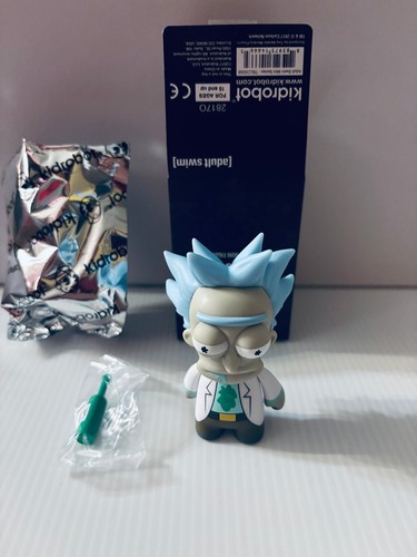Kidrobot - Adult Swim Series 1 - Blind Box Mini - Inebriated Rick - Opened - Picture 1 of 6