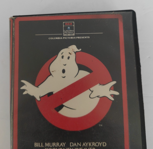 Ghostbusters VHS Video RCA Columbia Pictures 1984/1985 Red Border 1st Edition - Picture 2 of 12