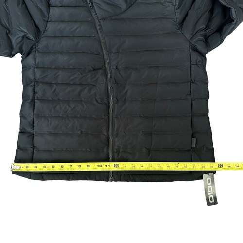 NUEVA OGIO Damas Street Puffy Cremallera Completa Chaqueta XL Negra Puffer Acolchada Aislada - Imagen 7 de 14