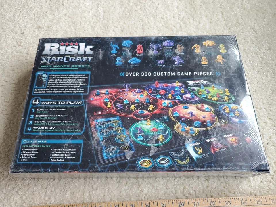 Risk Starcraft Collector's Edition Strategy Board Game - NEW Sealed - Image 4 of 4