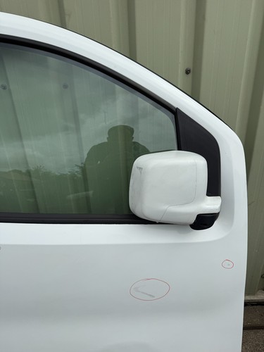 2008-2016 Peugeot Bipper/Citroen Nemo Complete Drivers Front Door O/S/F White - Picture 5 of 15