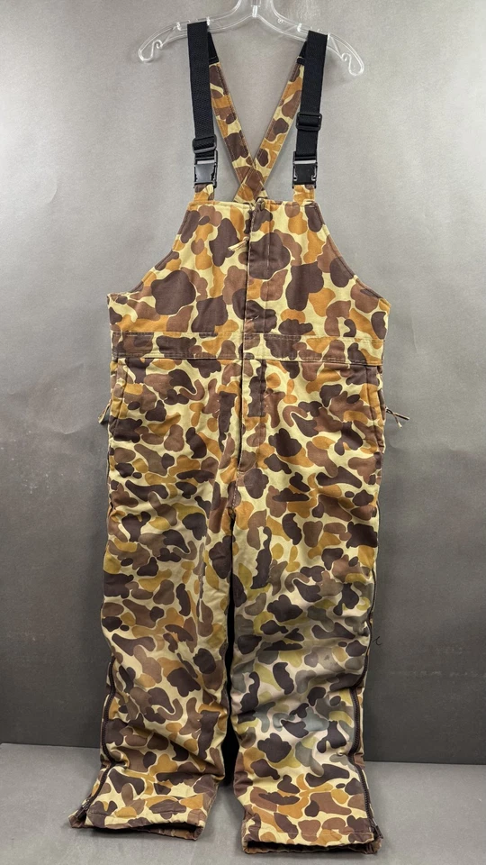 Baberos de Colección Gamehide Hombres Grandes Marrón Pato Camuflaje Aislado Caza Ciervo Pato Foto 2 de 4