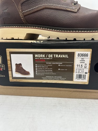 Irish Setter Red Wing Men's Kittson 6" Lace Up Steel Toe Boots 83666 Sz 11.5D - Picture 2 of 4