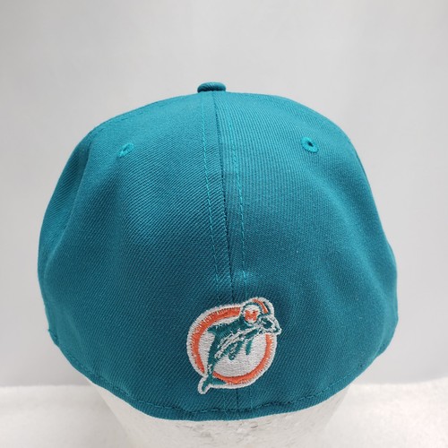 New Era Aqua Miami Dolphins City Originals 59fifty Fitted Hat Cap Size 7 3/8 - Picture 4 of 6