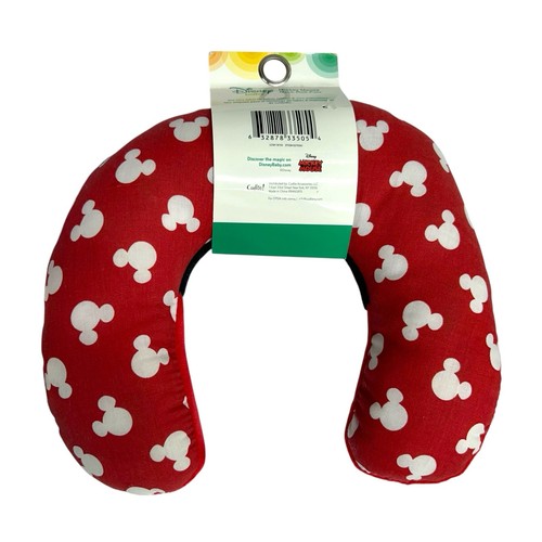 Set Of 2 Baby Disney Mickey & Minnie Mouse Neck Roll Pillows. I New, 1 Used Twin - Picture 3 of 5