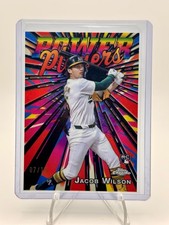 Jacob Wilson (RC) - 2025 Topps Chrome Logofractor - Power Players Black /10!