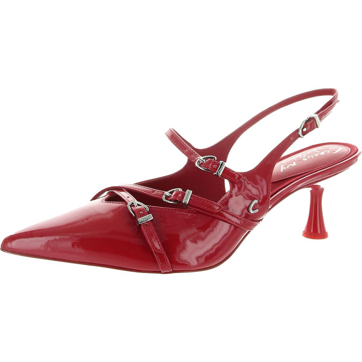 Женские красные босоножки Circus by Sam Edelman на высоком каблуке 10 см (B,M) BHFO 9632