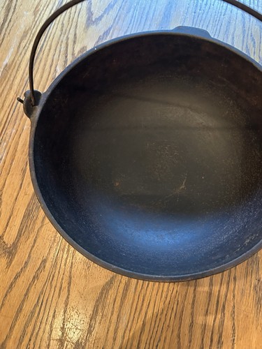 1880 Erie Pre Griswold 1st Series Cast Iron Kettle #4 Ex Condition - Picture 2 of 9