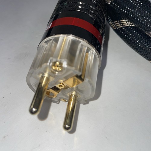 HHDZI hifi audio EU/US power cord pure copper power cable 55in 140 cm - Picture 2 of 5