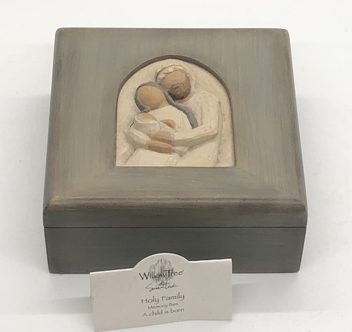 Willow Tree Trinket Box Holy Family Memory Box A Child is Born Susan Lordi 2006 - Picture 1 of 7