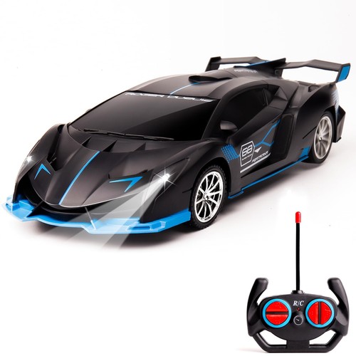 Remote Control Car for Boys Fast 1/18 Scale Rechargeable RC Vehicle Cars Toys... - Picture 1 of 6