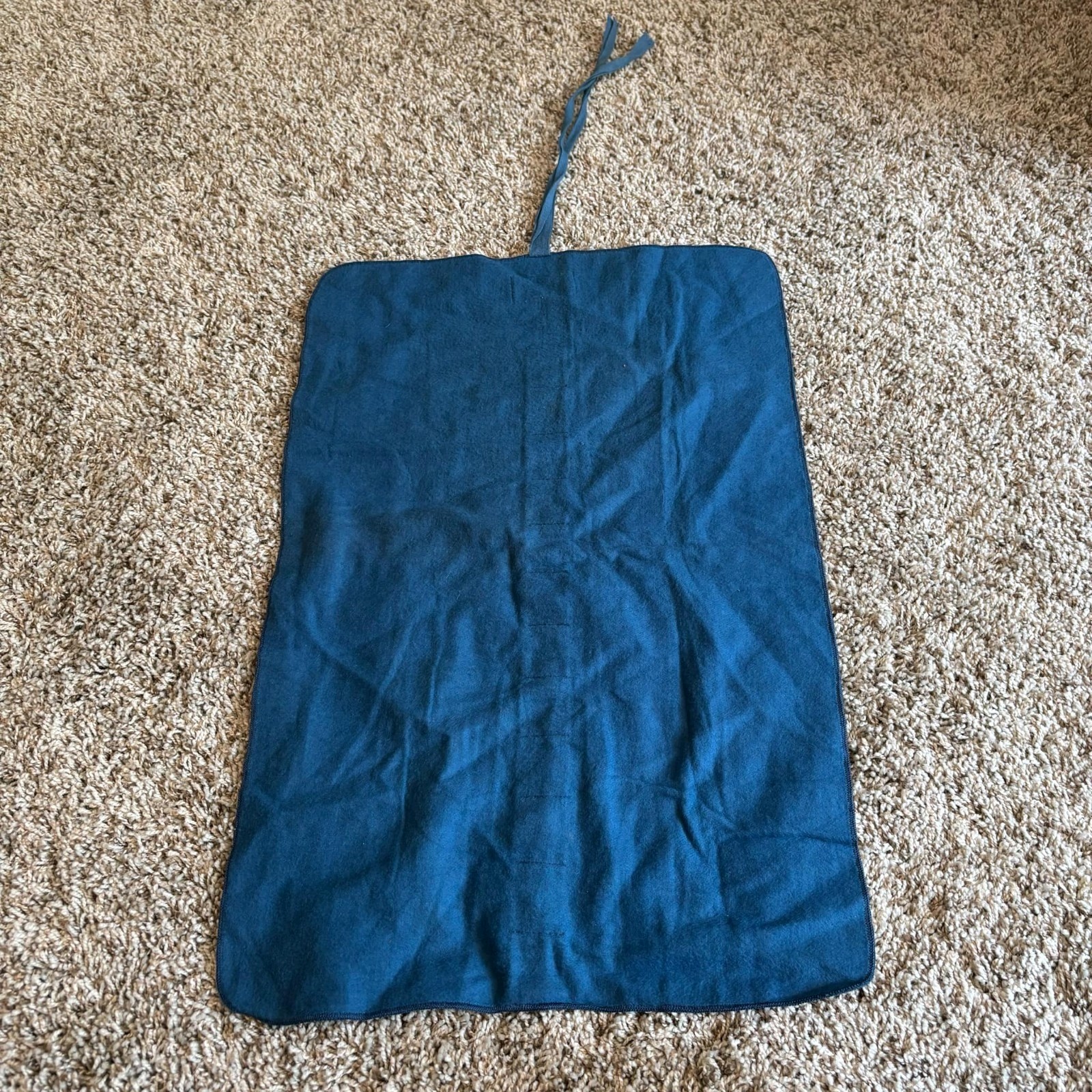 Stieff Co Silversmiths 12-Slot AntiTarnish Storage Roll Bag Cloth Set 1920s RARE