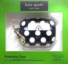 kate spade new york Protective Case for AirPods Pro 1  2 White/Black - Sold out