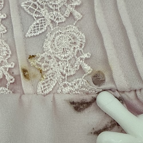 Laura Ashley Nachthemd Blumen Baumwolle Strick Damen S Cottagecore Kurzarm - Bild 6 von 10