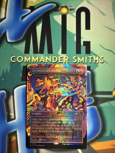 Expressive Iteration ✨ Borderless Foil ✨ MTG NM Secret Lair NALAC SPANISH 2060 - Picture 1 of 2