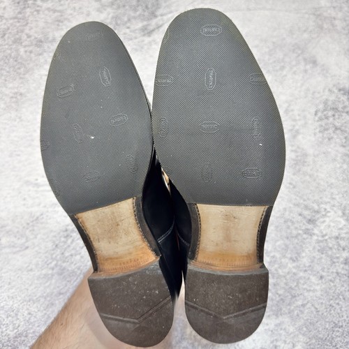 Alfred Sargent Black Leather Cap Toe Oxford Shoes US9 UK8 - Picture 15 of 21