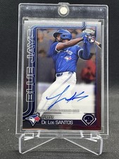 2025 Topps Chrome - Base #RA-LD Luis De Los Santos Auto (RC)