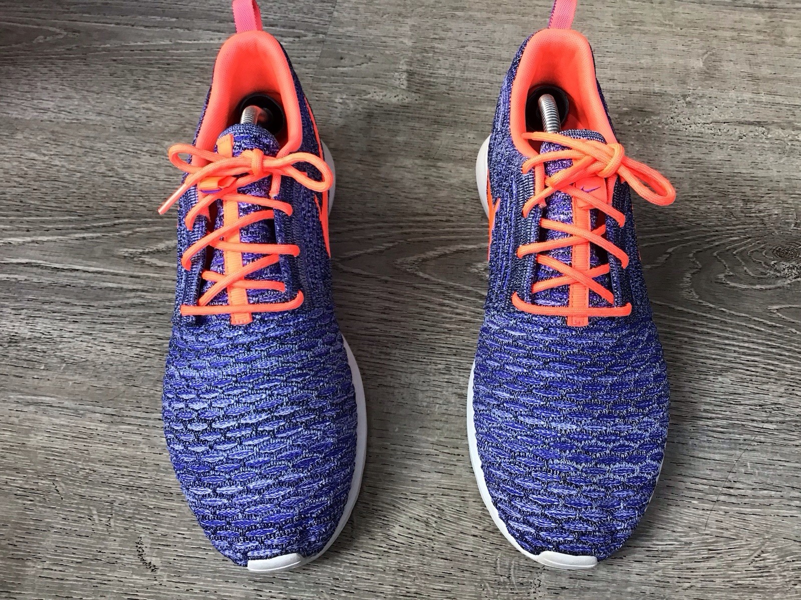 Nike Flyknit Rosherun Persian Violet Hot Lava 677243-500 Men’s Size 10 Shoes