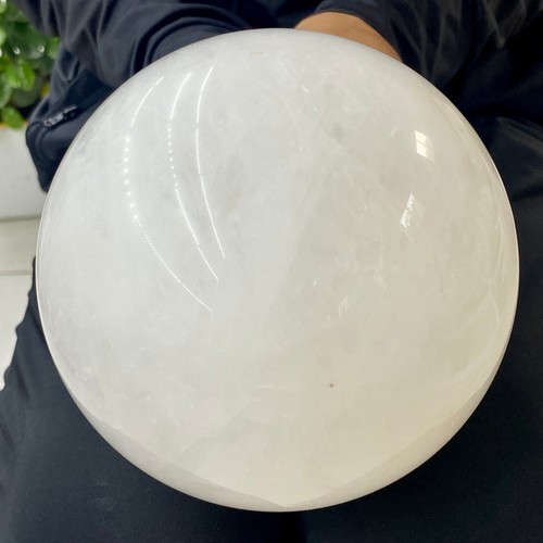 8.53LB Large Natural clear quartz sphere quartz crystal ball reiki Energy healin - 第 3/14 張圖片