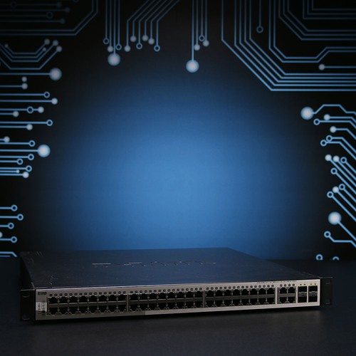 D-Link DGS-1210-52MP 48-port Gigabit Smart+ Switch // 48x GbE, 4x SFP, PoE+ - Picture 1 of 4