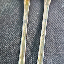 1847 Rogers Bros / Oneida Ltd. Lot of 2 Sterling Silver Spoons Marked MFG. CO