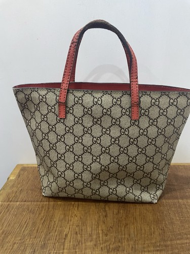 Gucci GG Supreme Monogram Kids Rocket Cat Tote bag - Picture 2 of 12