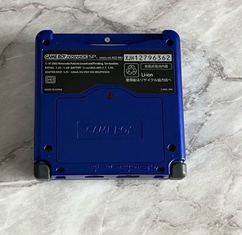 Nintendo Game Boy Advance SP Cobalt Blue Console w/ Charger - Picture 3 of 10
