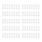 2 PCS Small Garden Fence Border Decoration Miniature Picket for House