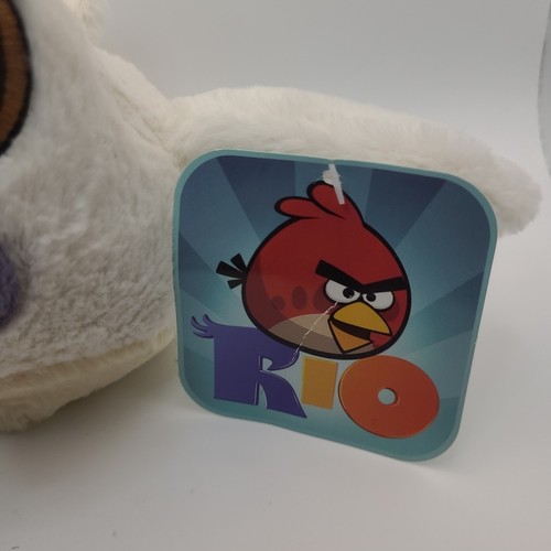 Angry Birds Rio 6 In. Plush Stuffed Animal 2011 Good Stuff Commonwealth New - Picture 3 of 19