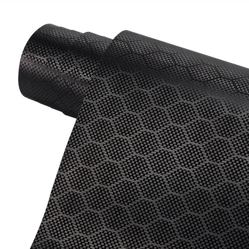 Carbon Fiber Black Car Honeycomb Grid Sticker Vinyl Wrap Film Decal Accessories - Bild 2 von 11