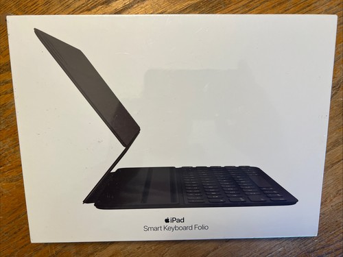 APPLE SMART KEYBOARD FOLIO FOR 11 INCH IPAD PRO MXNK2LL/A 2nd Generation, Black - Picture 1 of 2